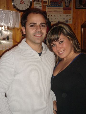 María y Jose (ojos pintados por el carnaval no os vayáis a pensar lo que no es)