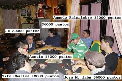 Ya estamos en premios, quedan 6 jugadores.